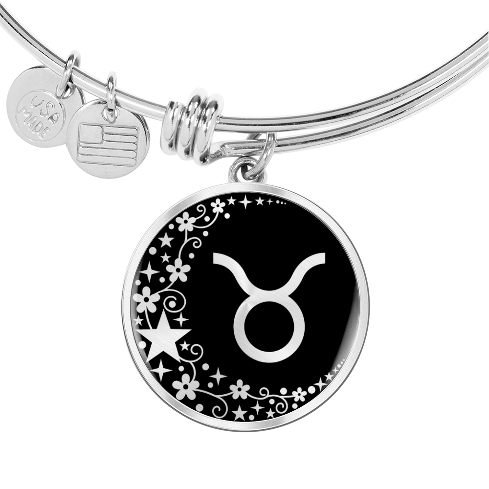 Taurus Zodiac Pendant Bracelet