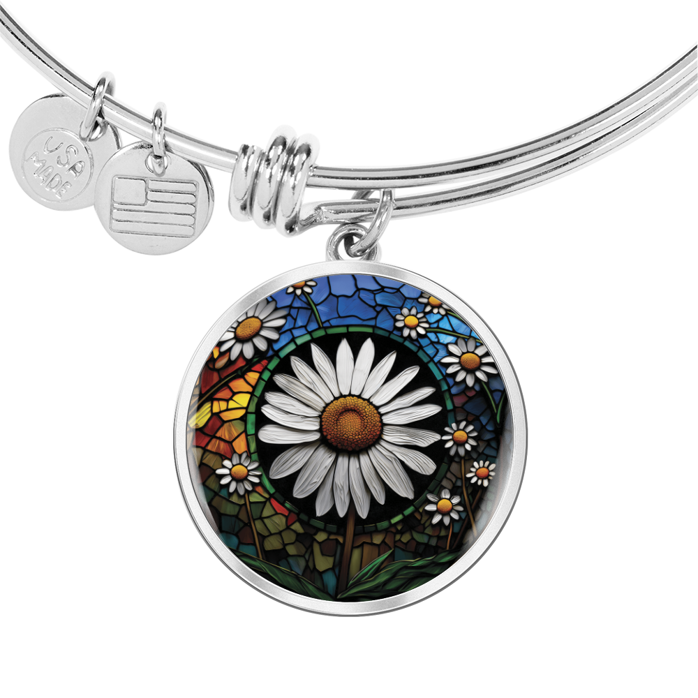 Daisy Pendant Bracelet