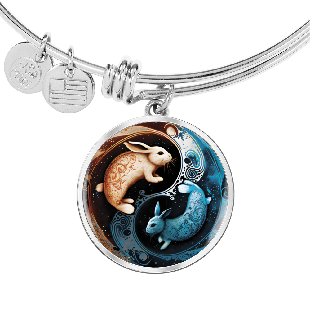 Yin Yang Rabbit Bracelet