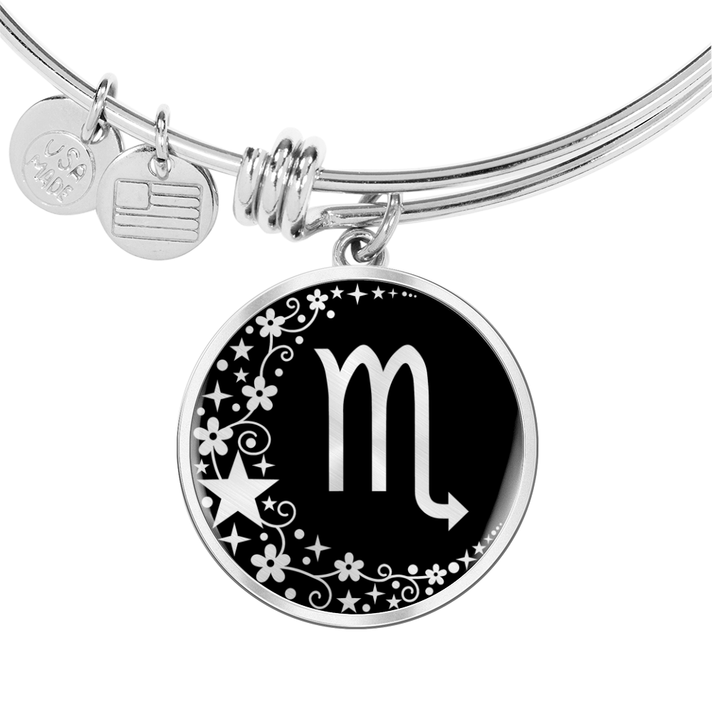 Scorpio Zodiac Pendant Bracelet