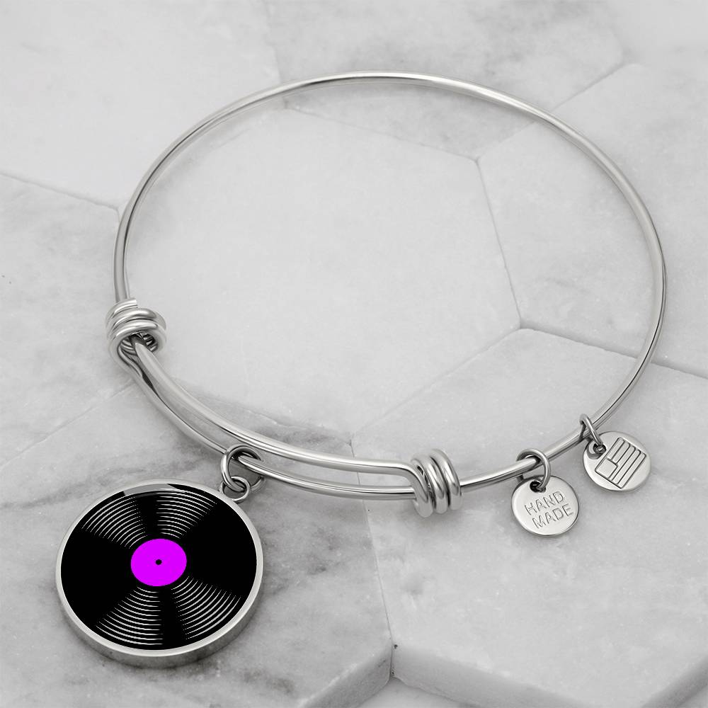 Custom Vinyl Record Bracelet