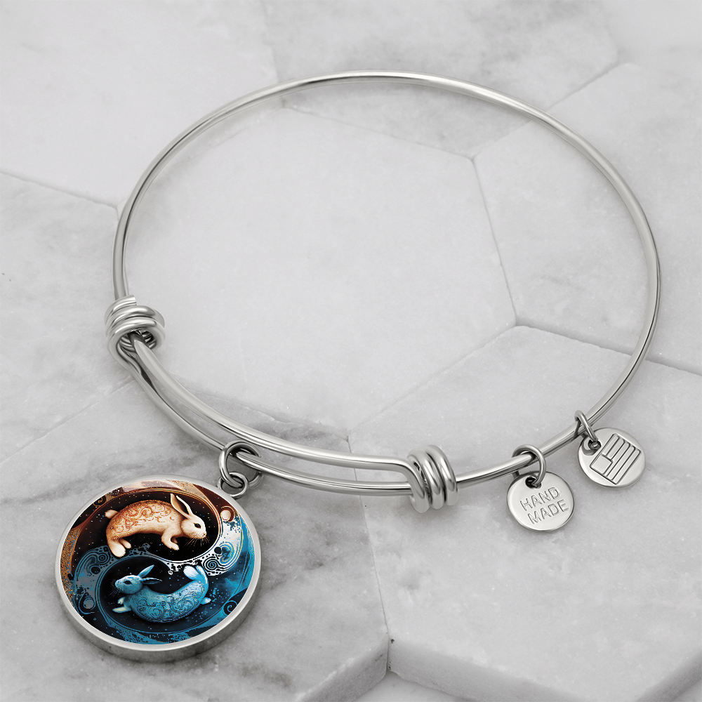 Yin Yang Rabbit Bracelet