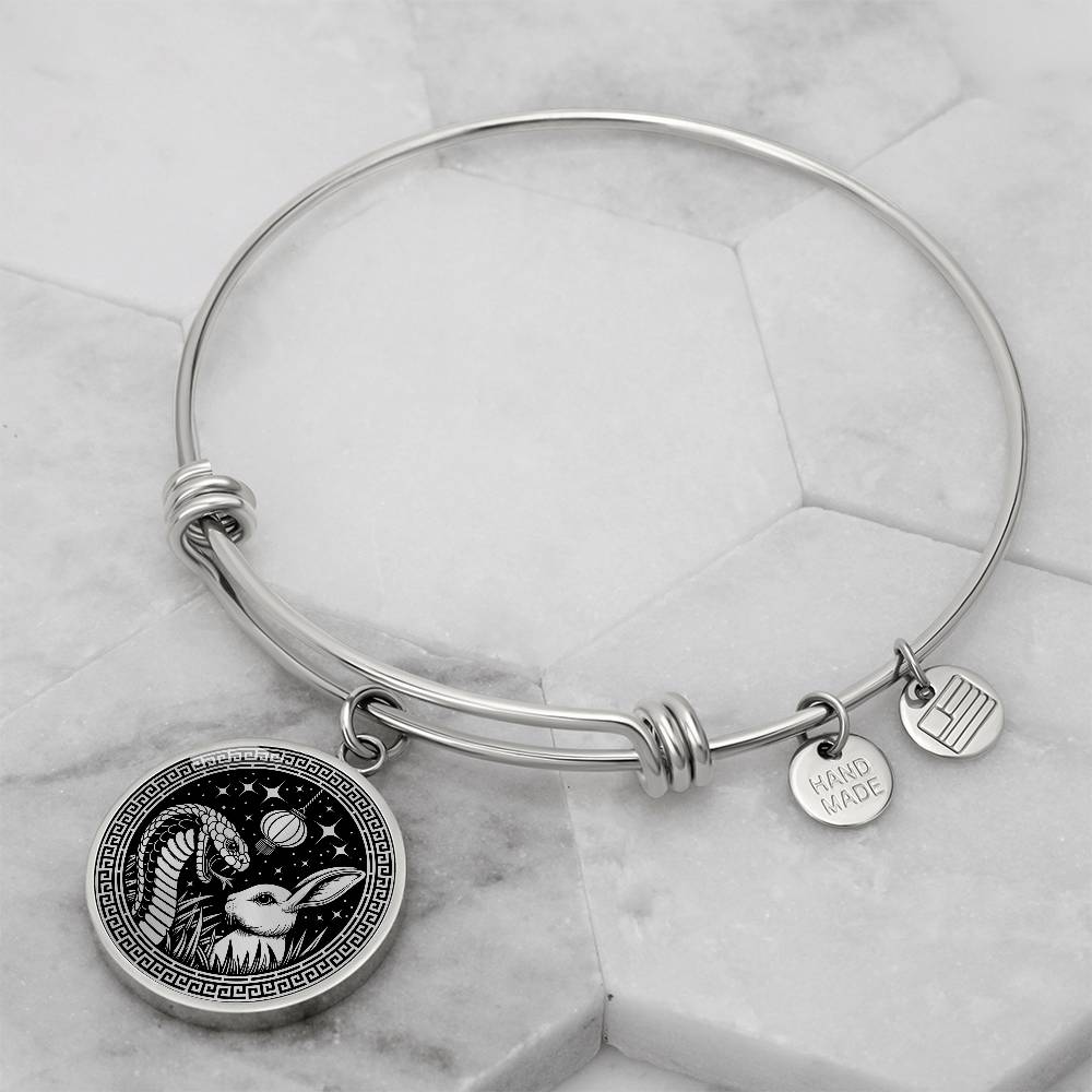 Year of The Rabbit and Snake Bracelet