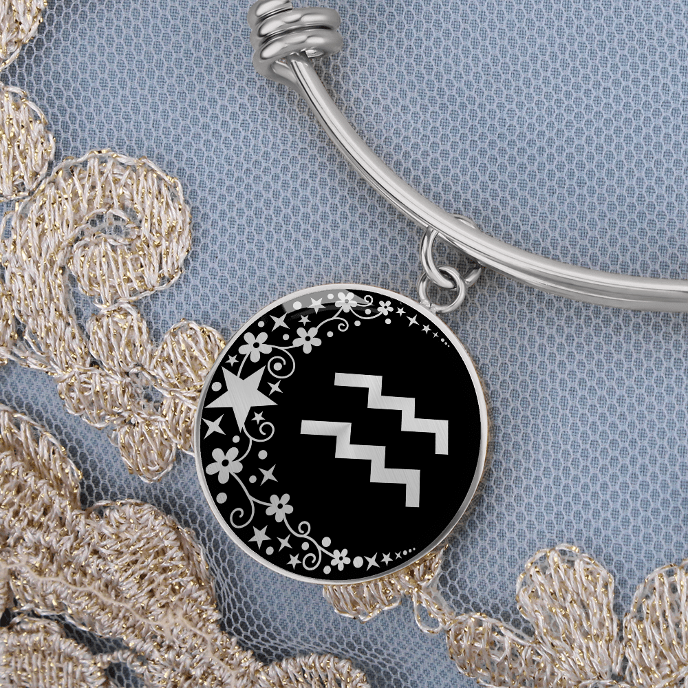 Aquarius Zodiac Bracelet