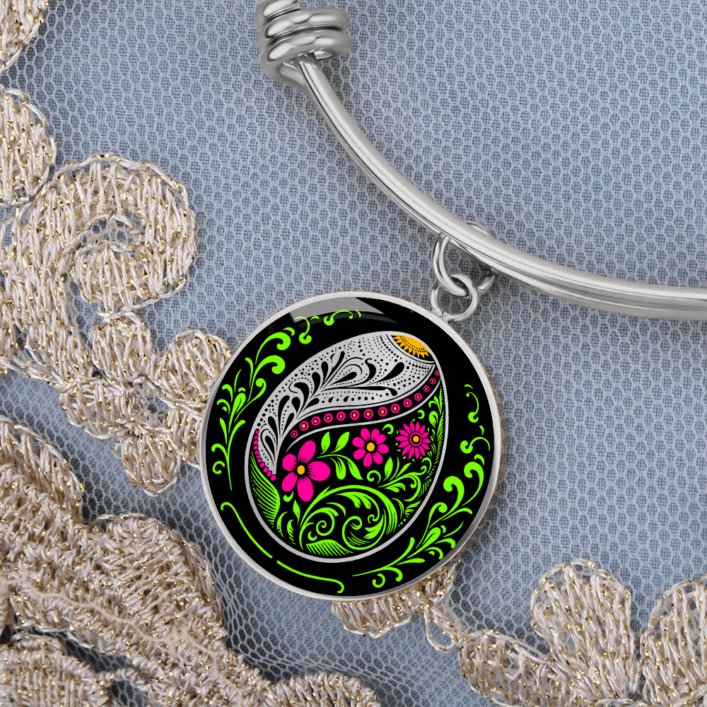Easter Egg Bracelet Pink