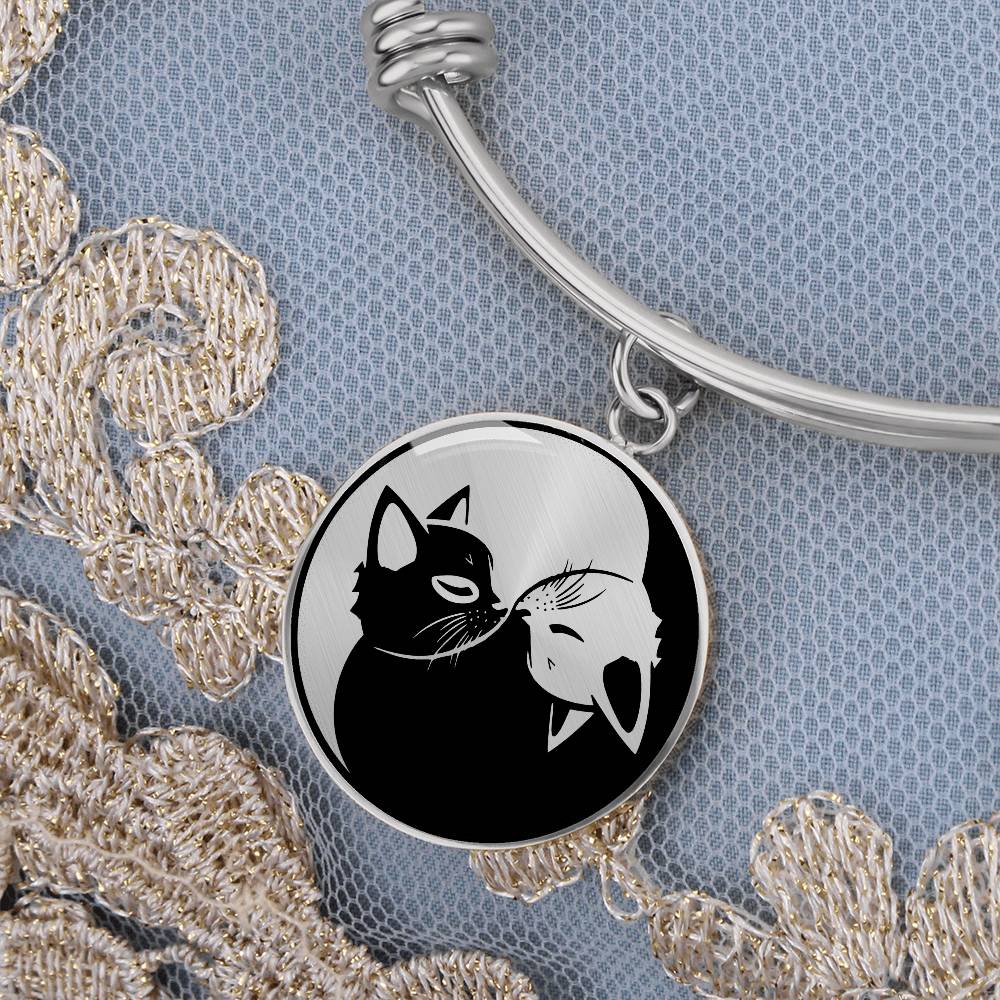 Cat Yin Yang Bracelet