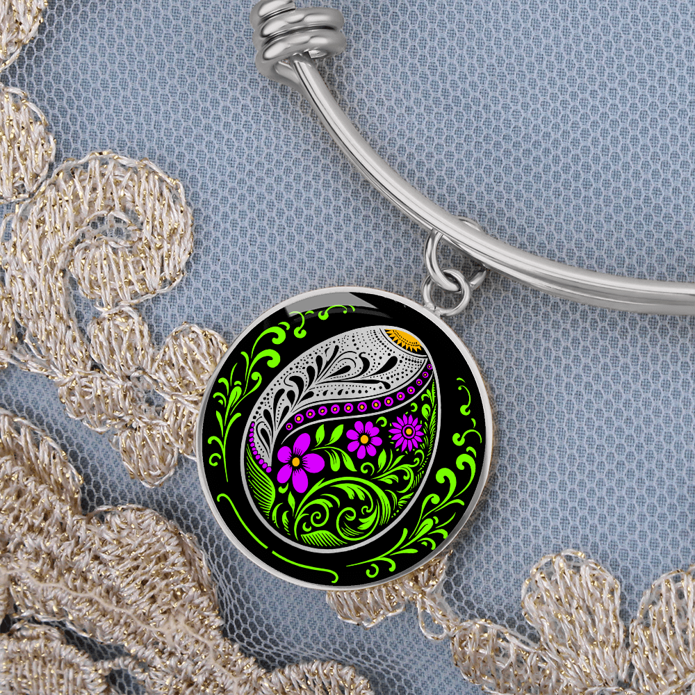 Easter Egg Bracelet Purple