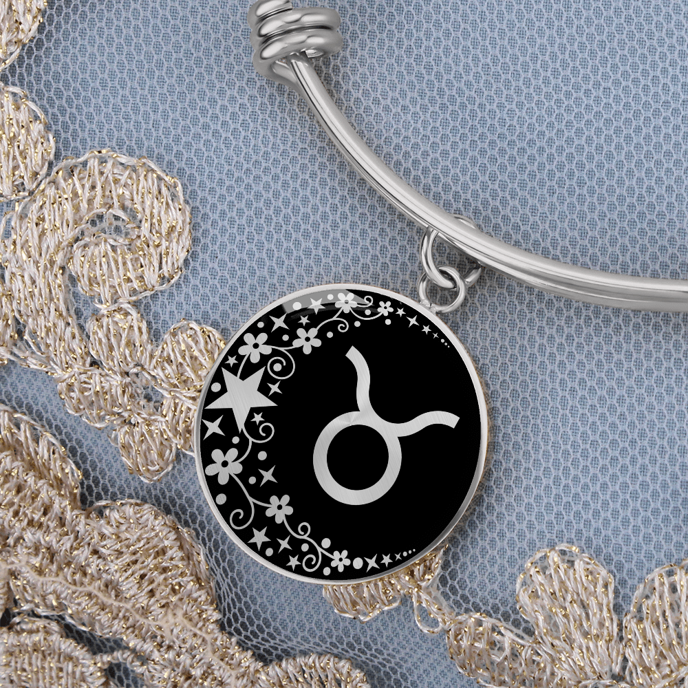 Taurus Zodiac Pendant Bracelet