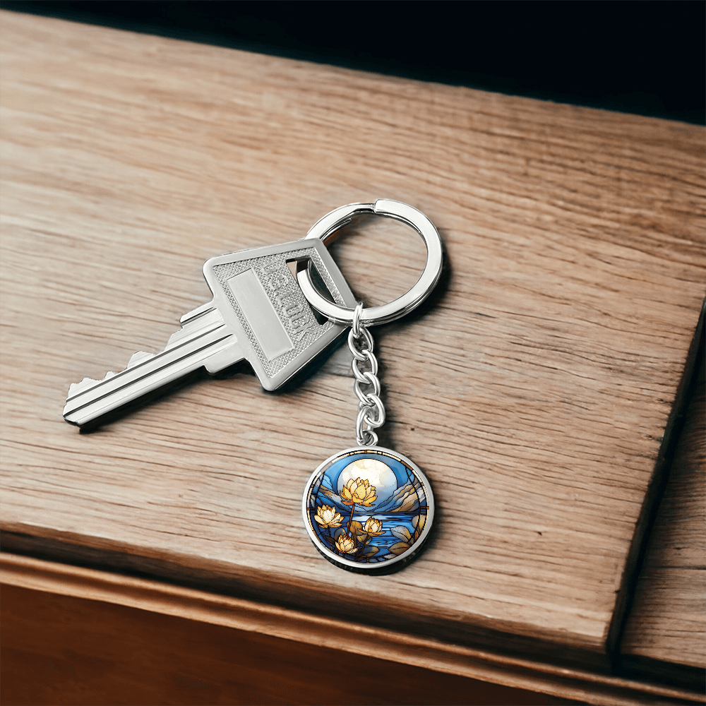 Water Lily Keychain