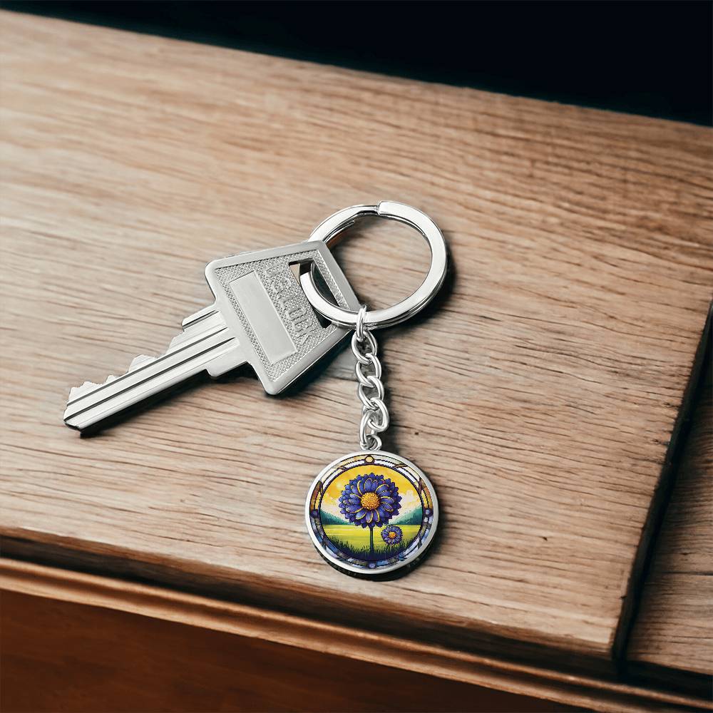 Aster Keychain