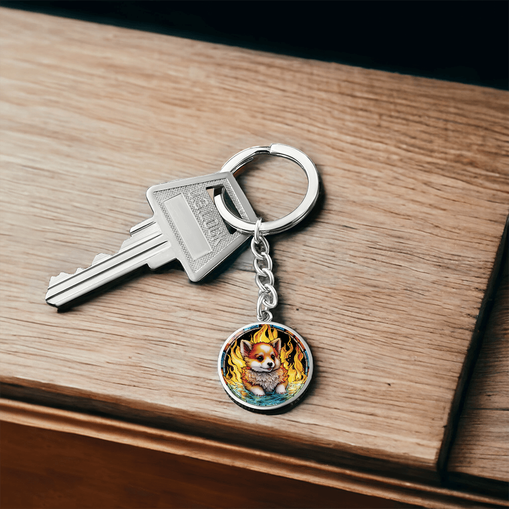 Dog Keychain - Chinese Zodiac Jewelry