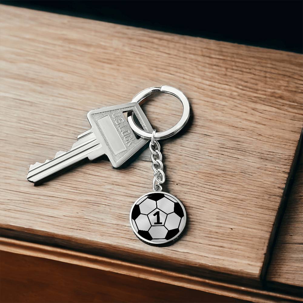 Soccer Keychain