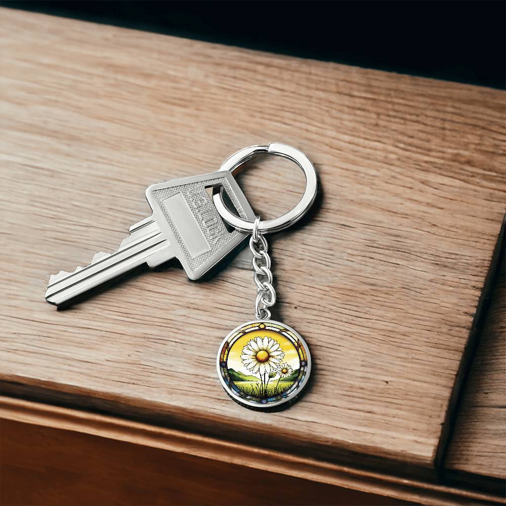 Daisy Keychain