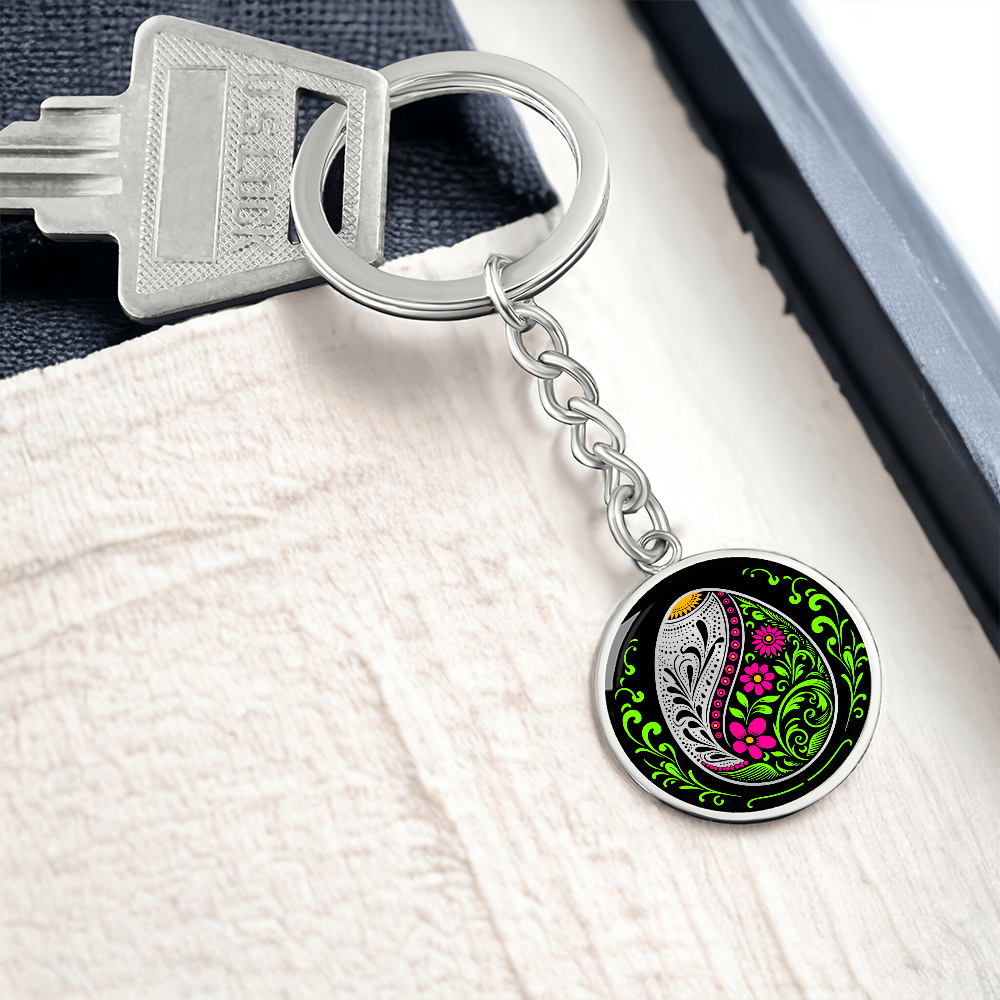 Easter Egg Keychain Pink
