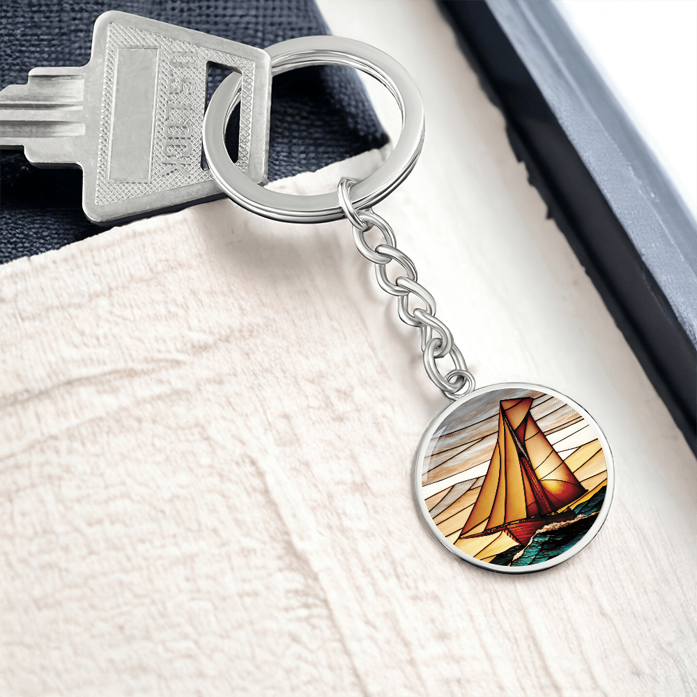 Sailboat Keychain