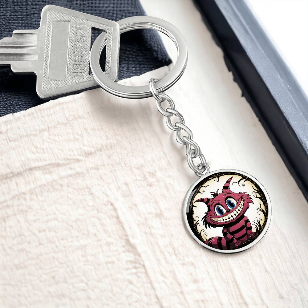 Cheshire Cat Keychain