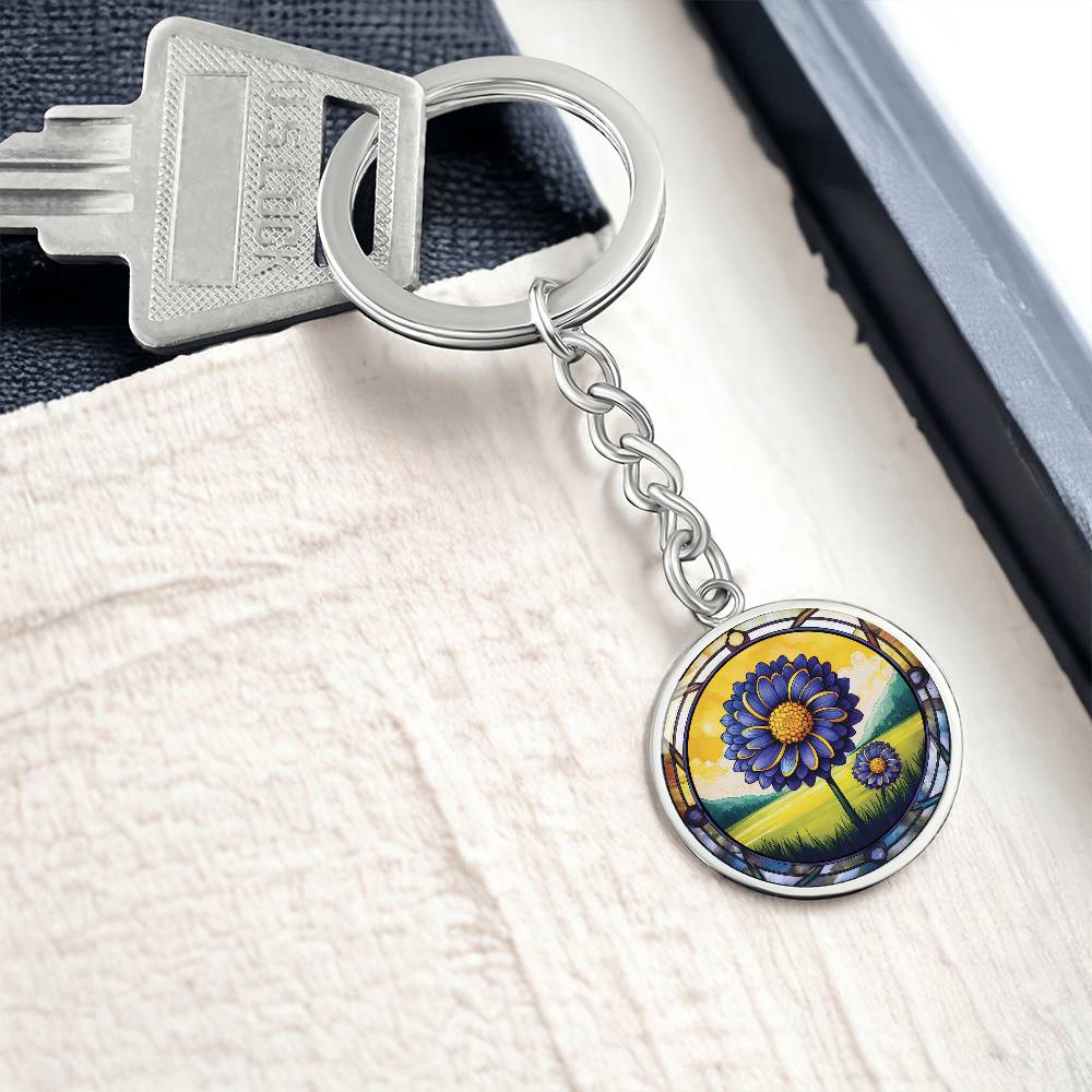 Aster Keychain