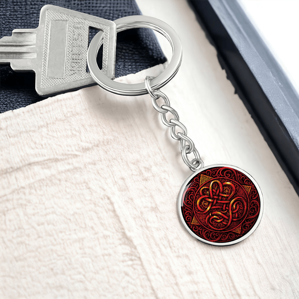 Celtic Knot Keychain