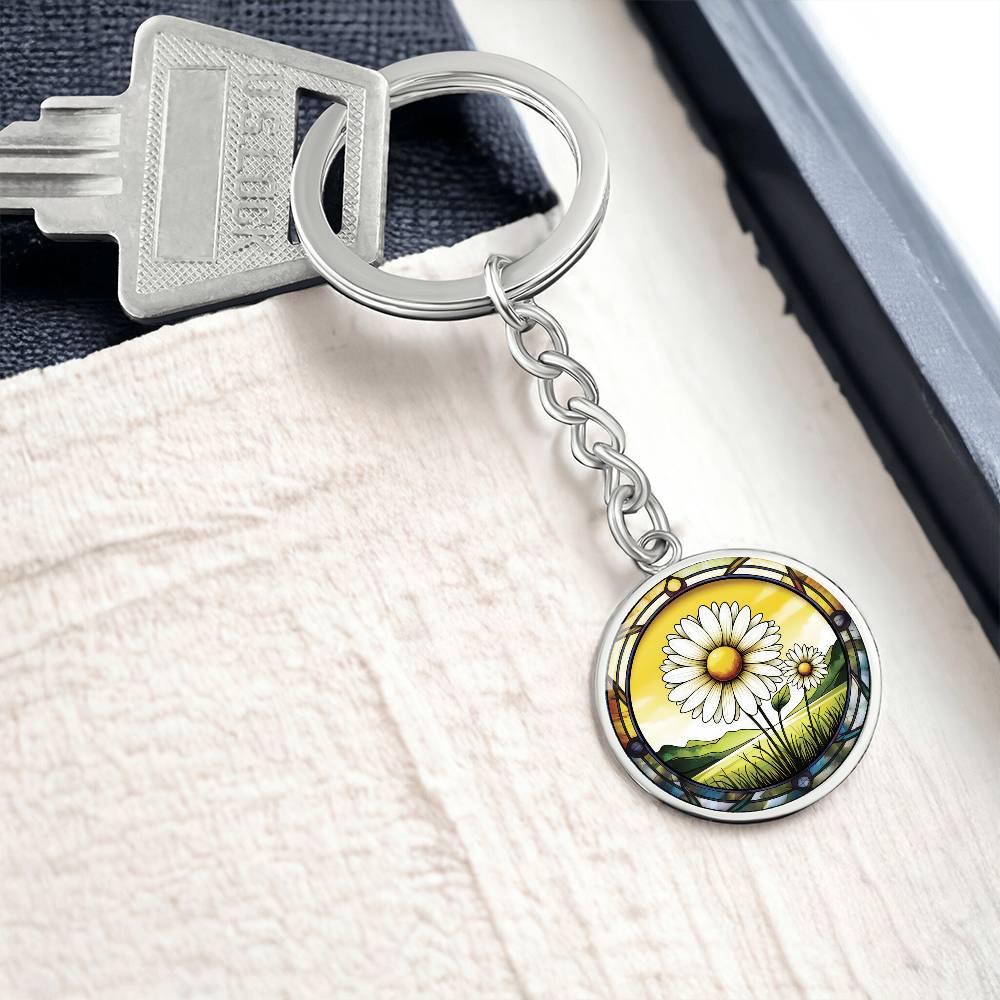 Daisy Keychain