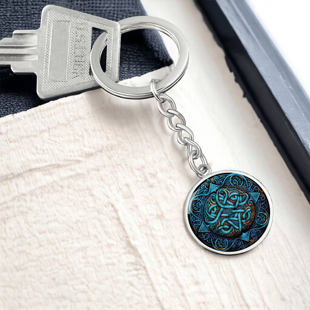 Celtic Knot Keychain