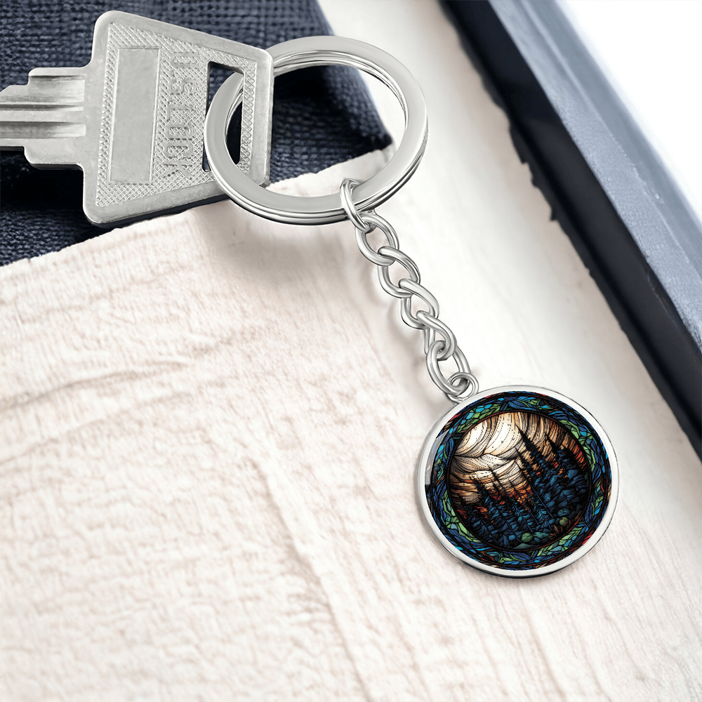 Pine Tree Keychain