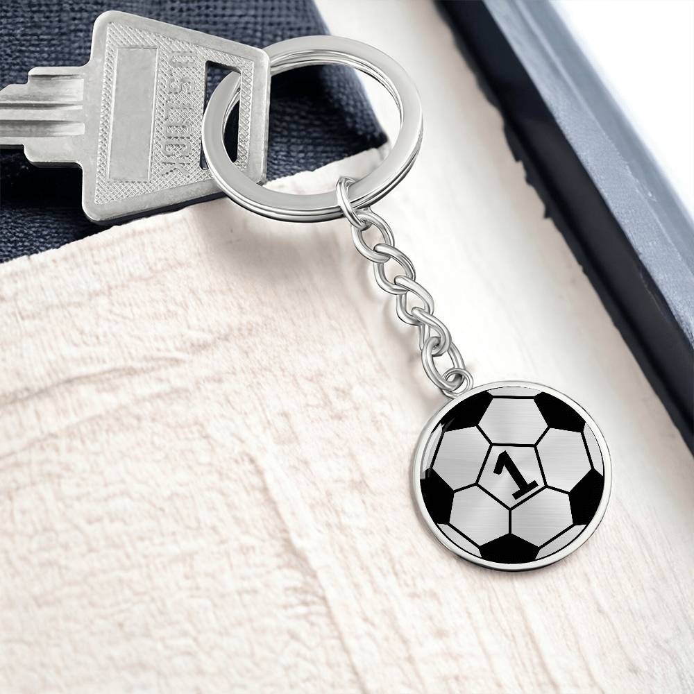 Soccer Keychain