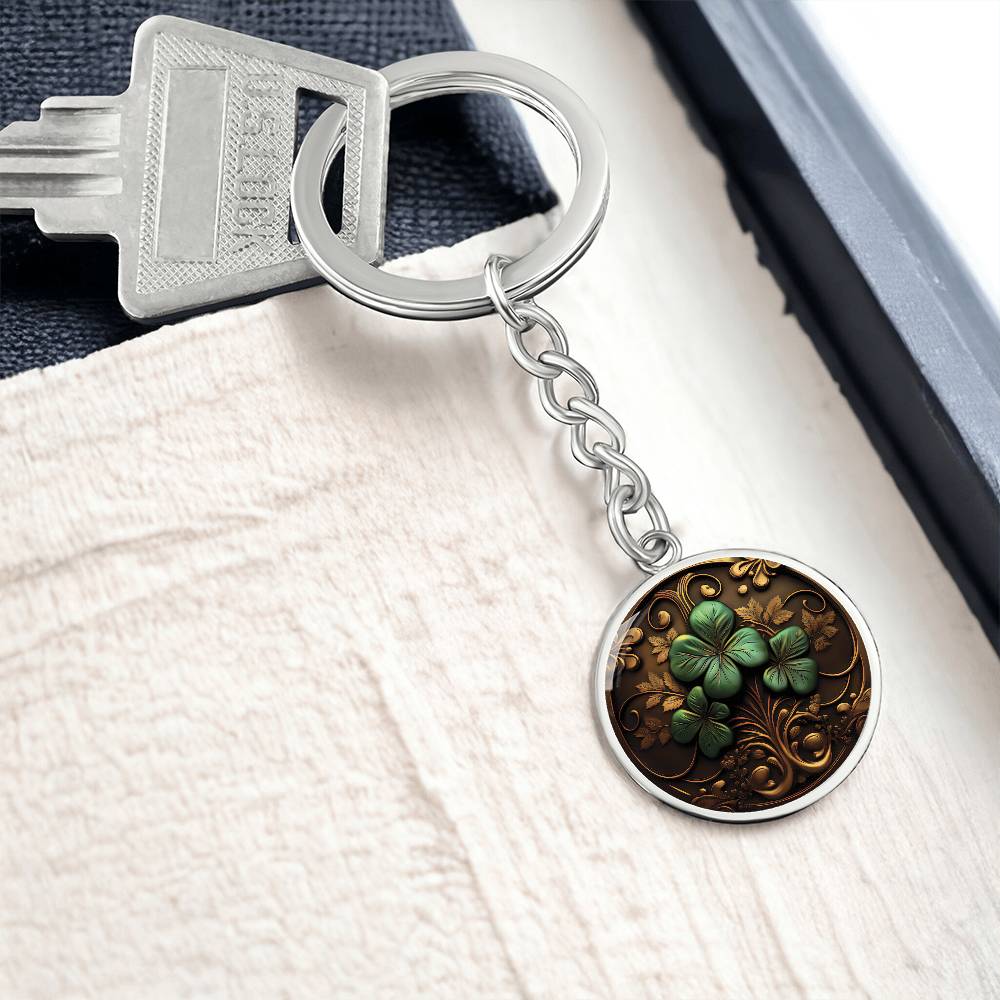 4 Leaf Clover Keychain