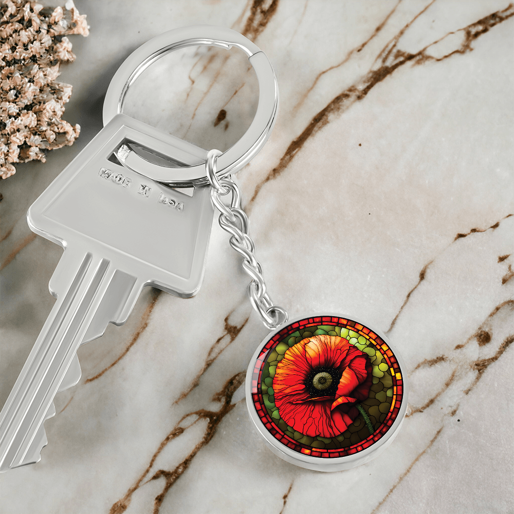 Poppy Keychain