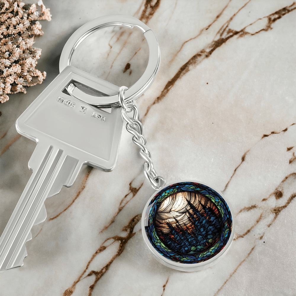 Pine Tree Keychain