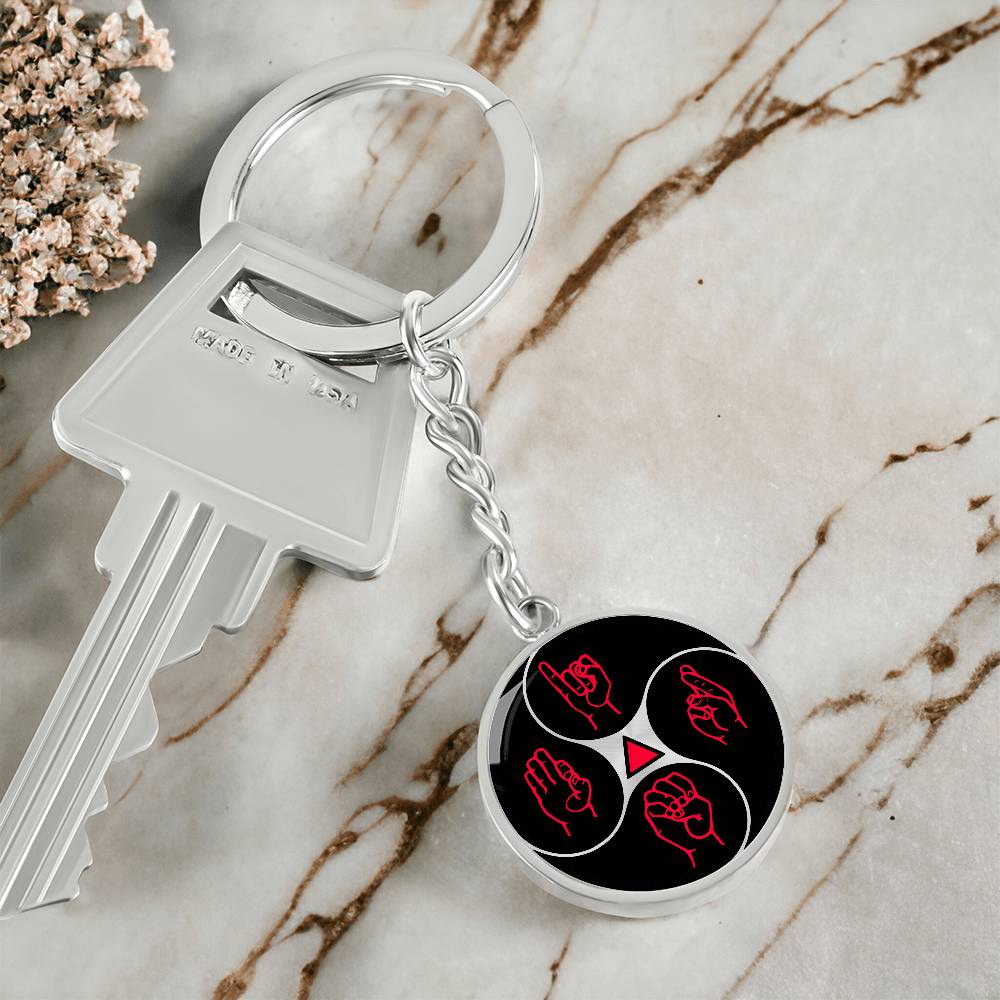 Alchemy Fire Keychain
