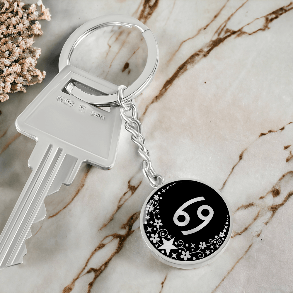 Cancer Zodiac Keychain
