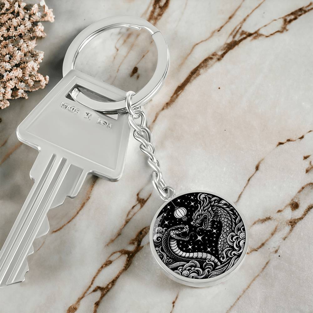 Year of The Snake Keychain