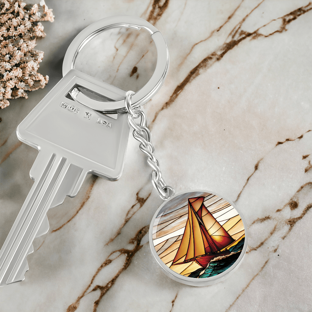 Sailboat Keychain