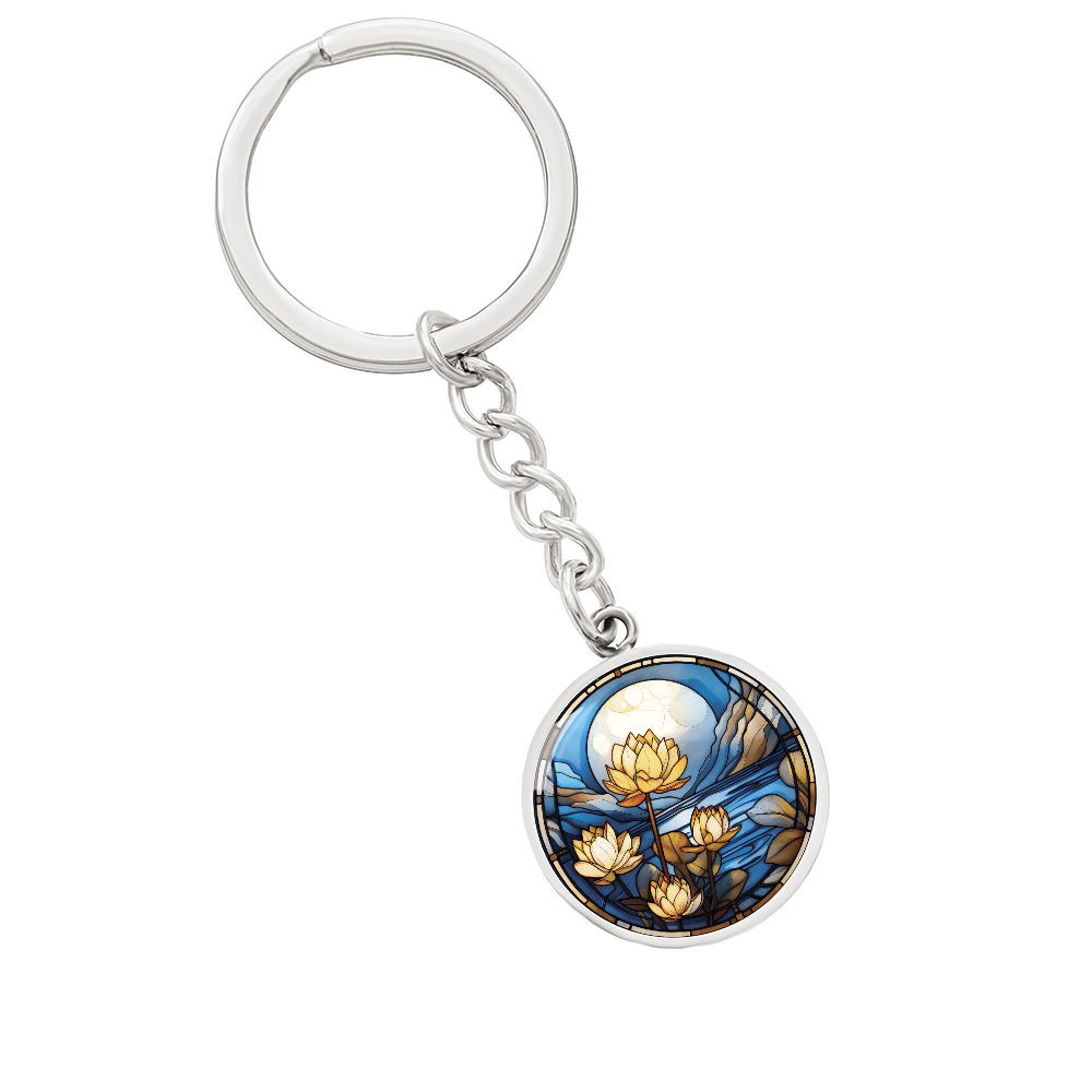 Water Lily Keychain