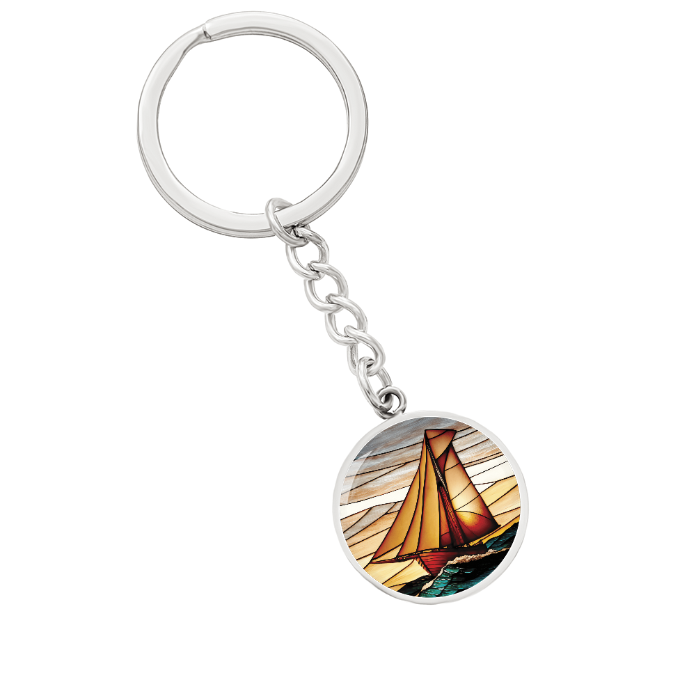 Sailboat Keychain
