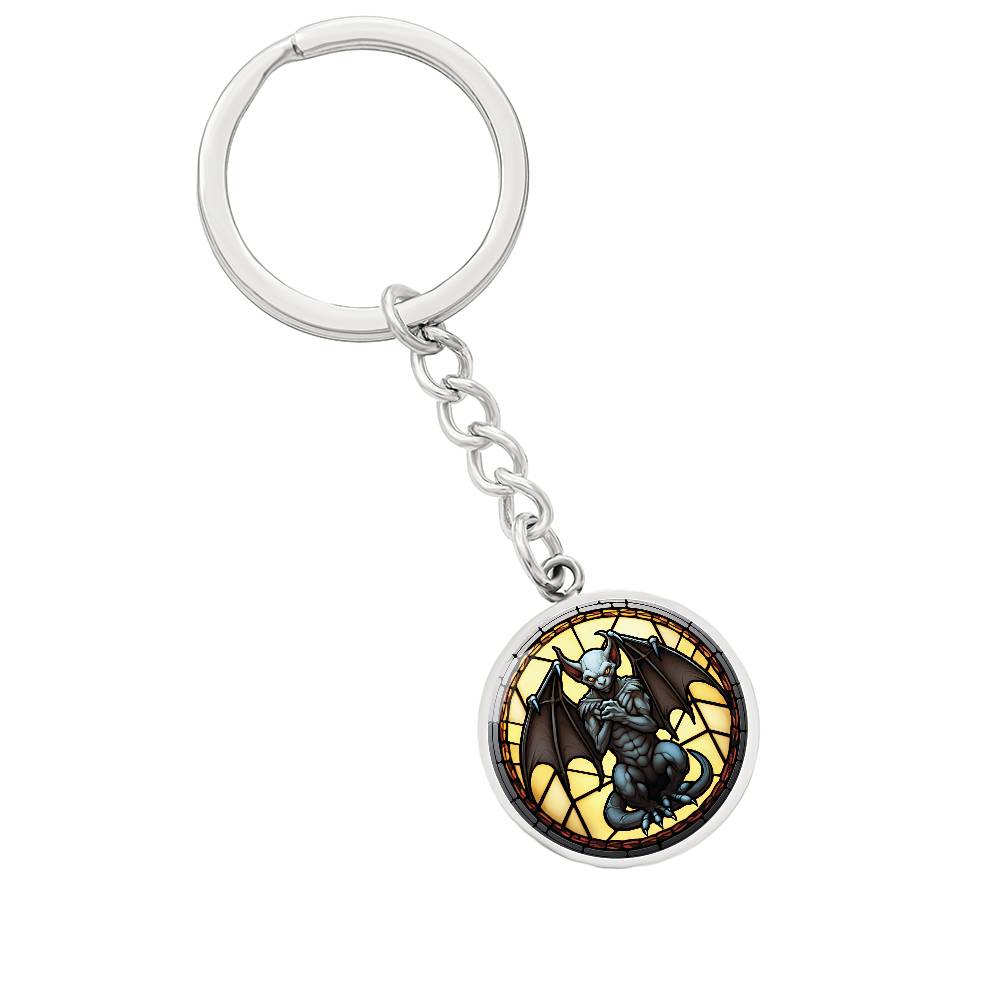 Gargoyle Keychain