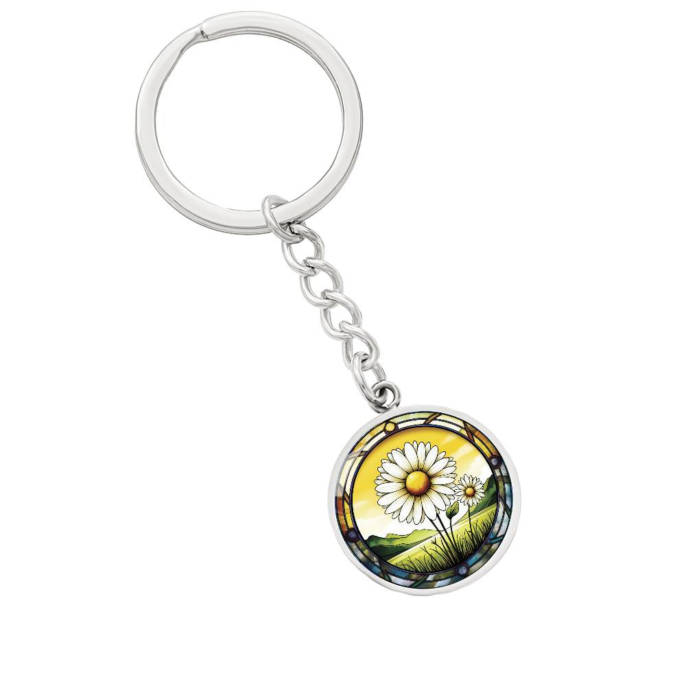Daisy Keychain