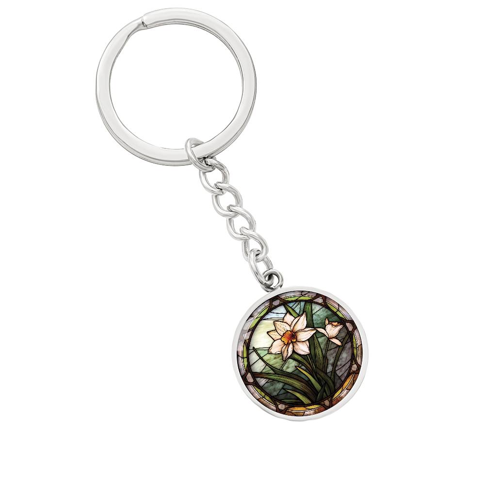 Narcissus Keychain