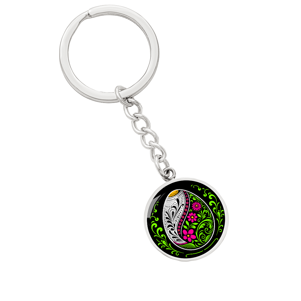 Easter Egg Keychain Pink