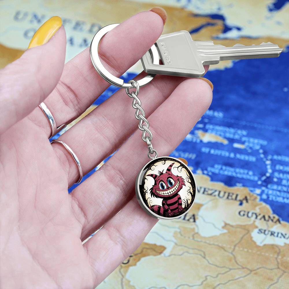 Cheshire Cat Keychain