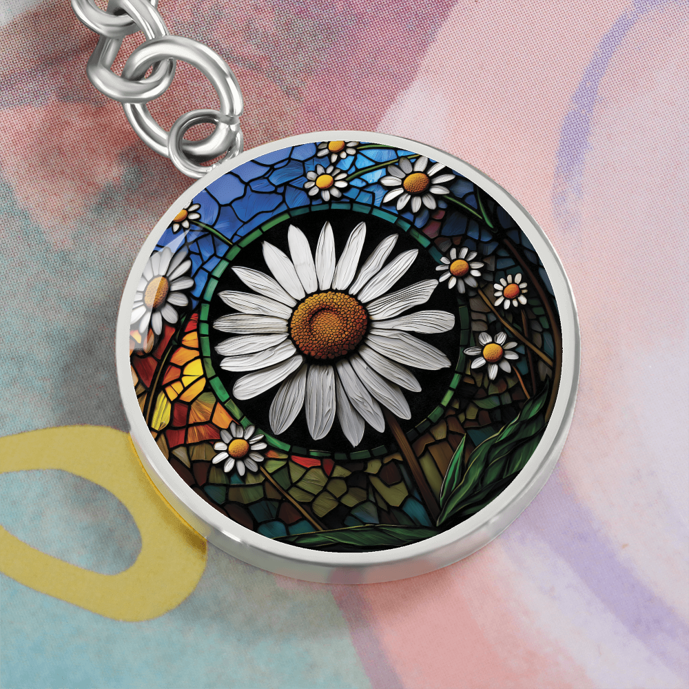 Daisy Keychain