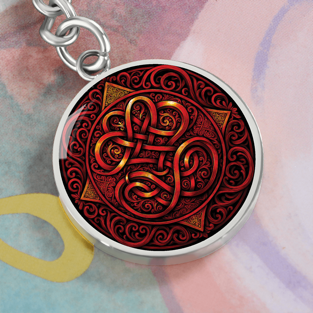 Celtic Knot Keychain