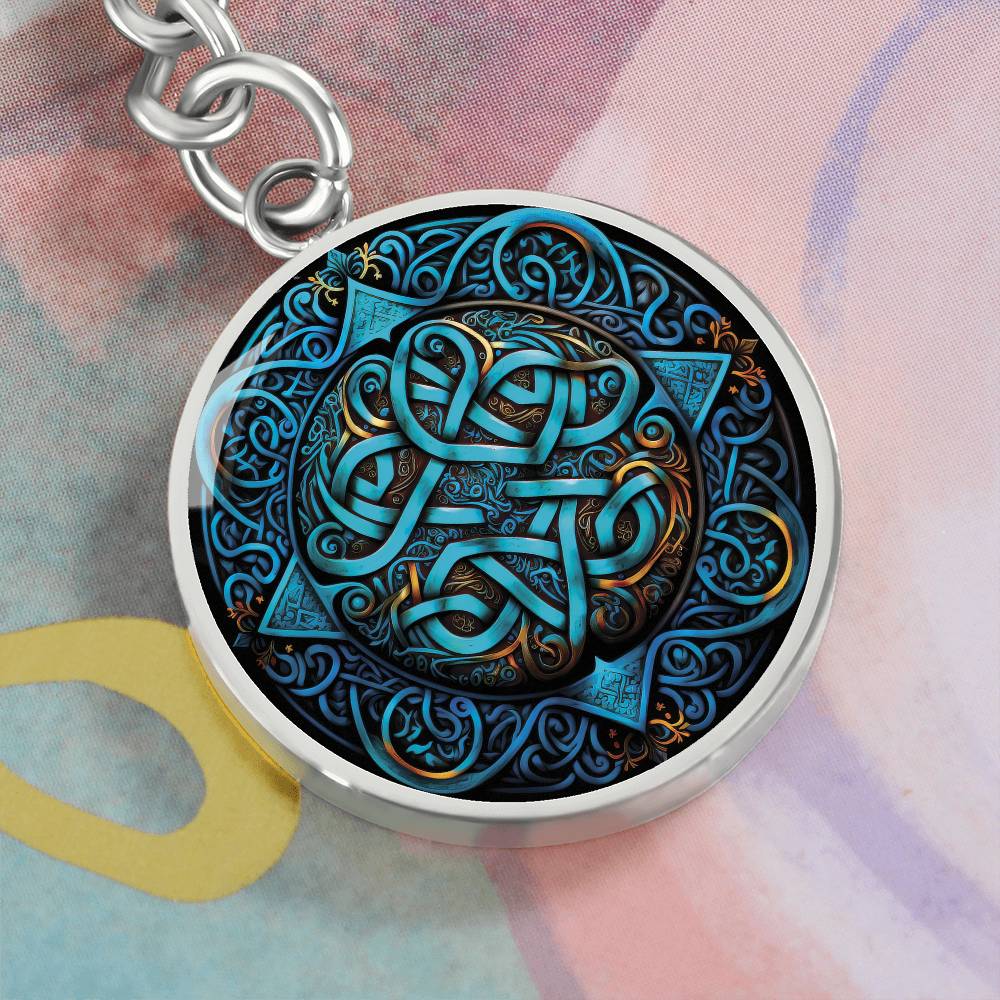 Celtic Knot Keychain