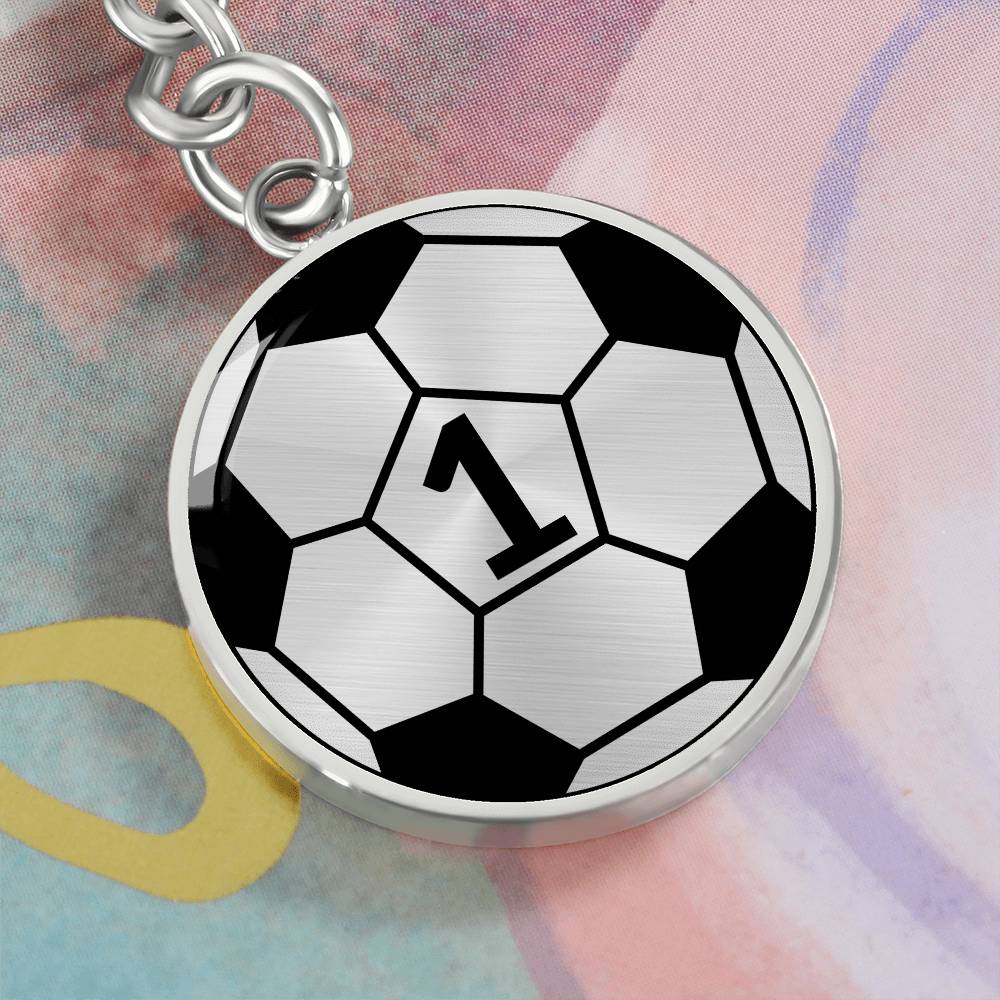 Soccer Keychain
