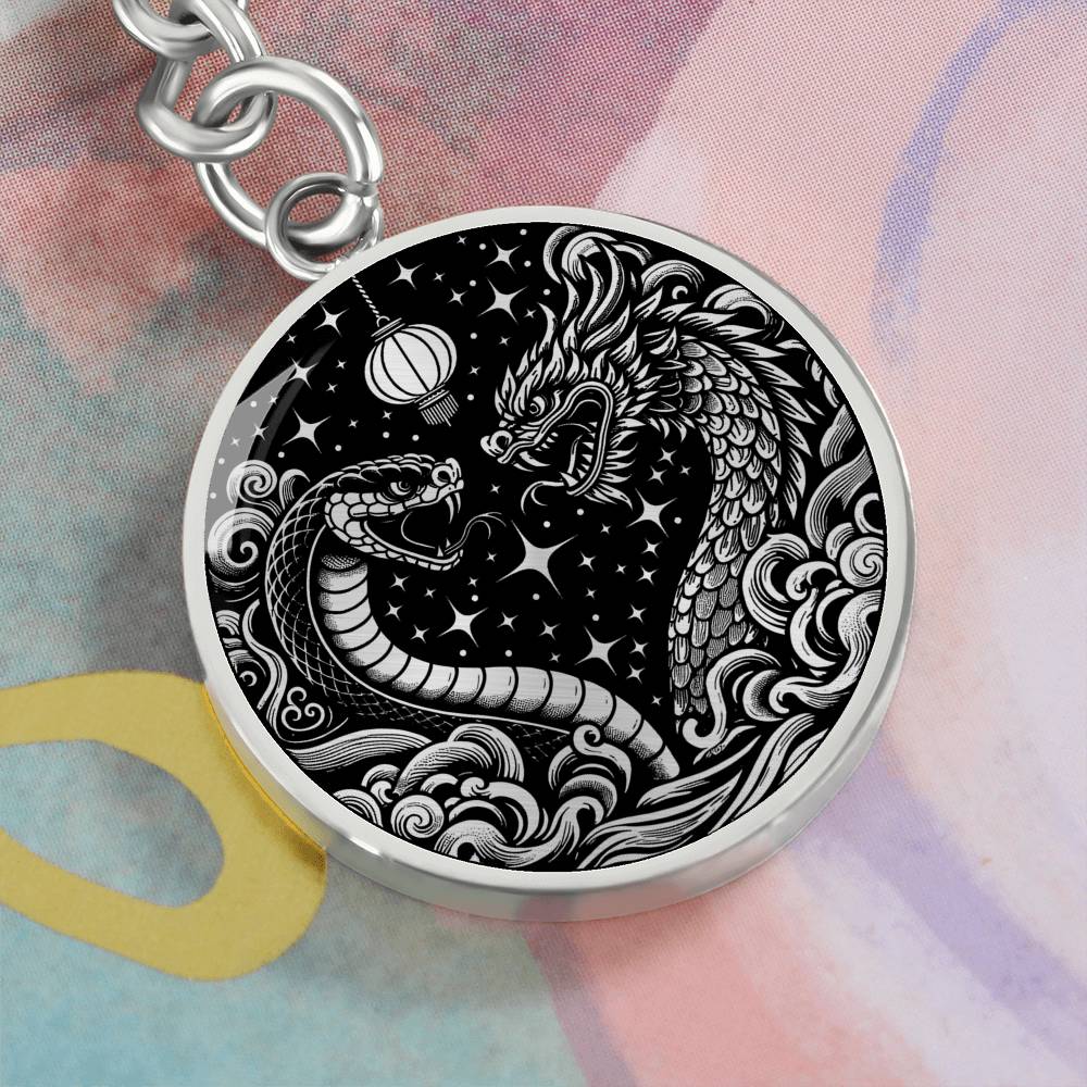 Year of The Snake Keychain
