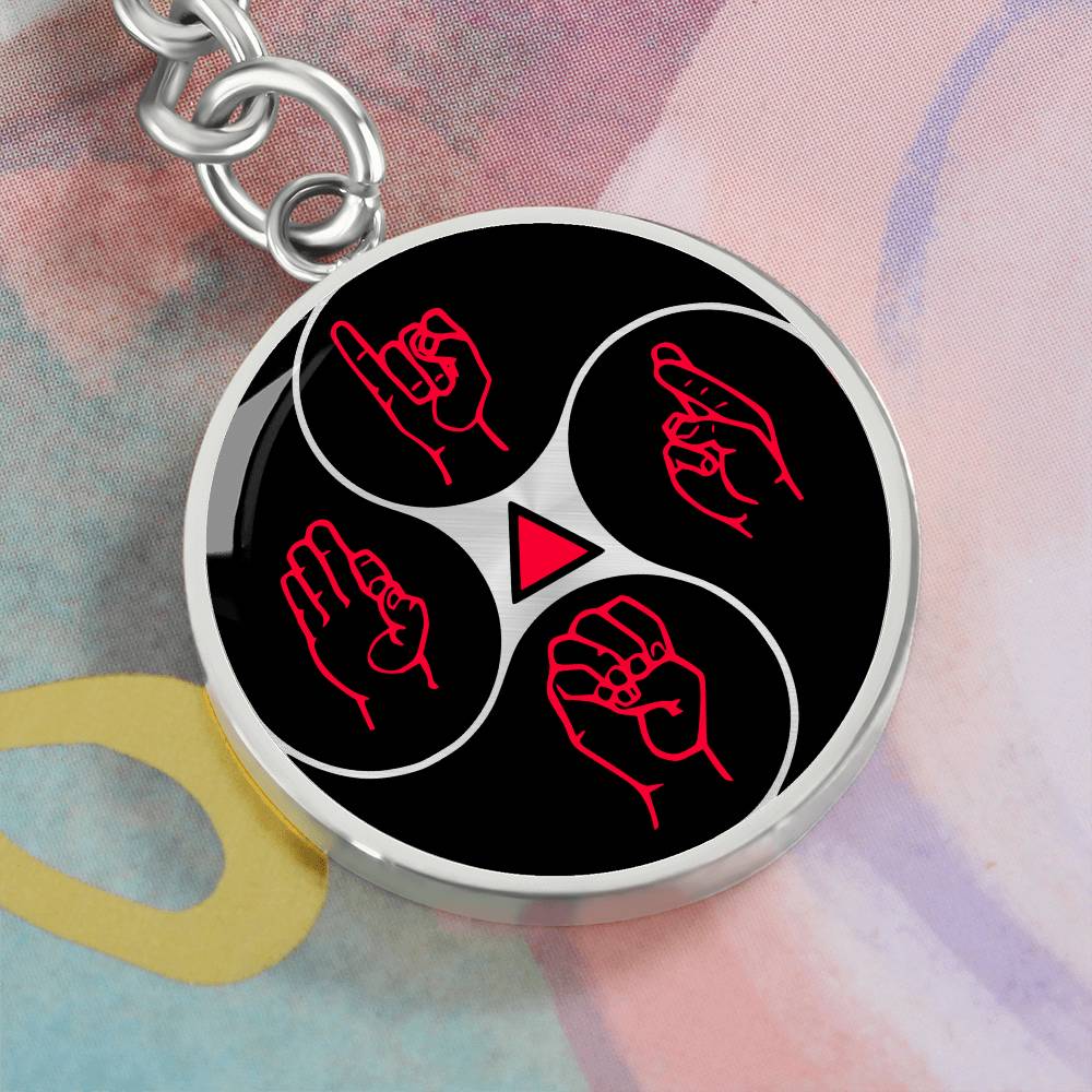 Alchemy Fire Keychain