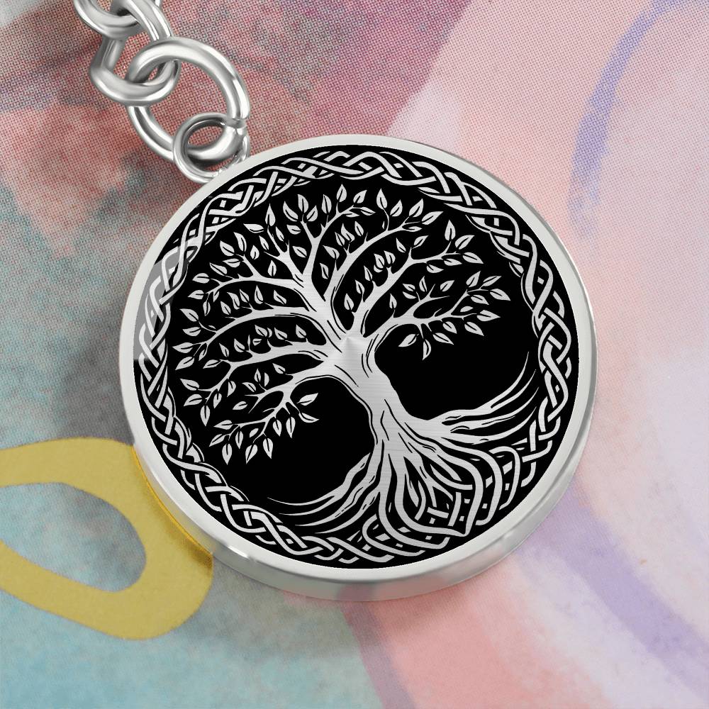 Celtic Tree Of Life Keychain