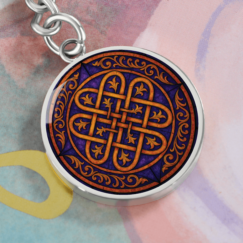 Celtic Knot Keychain