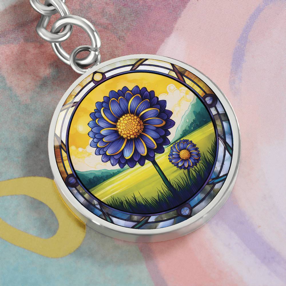 Aster Keychain