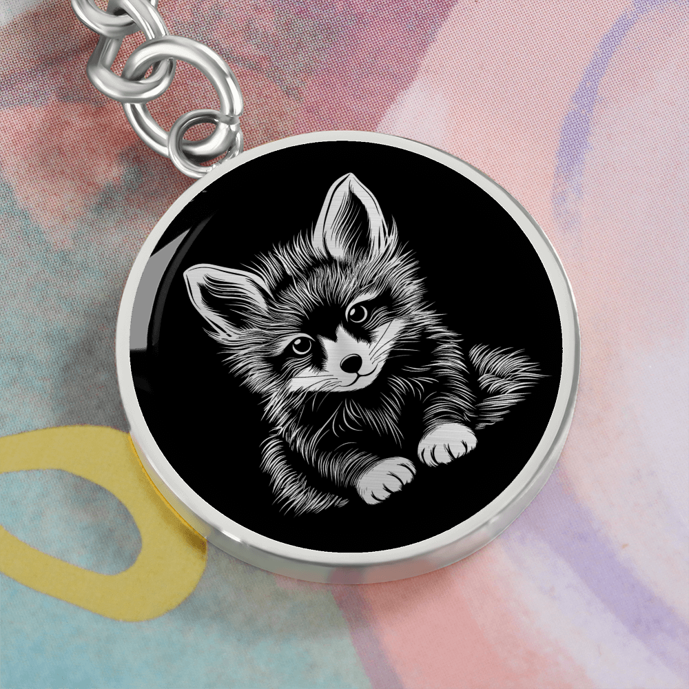Baby Fox Keychain